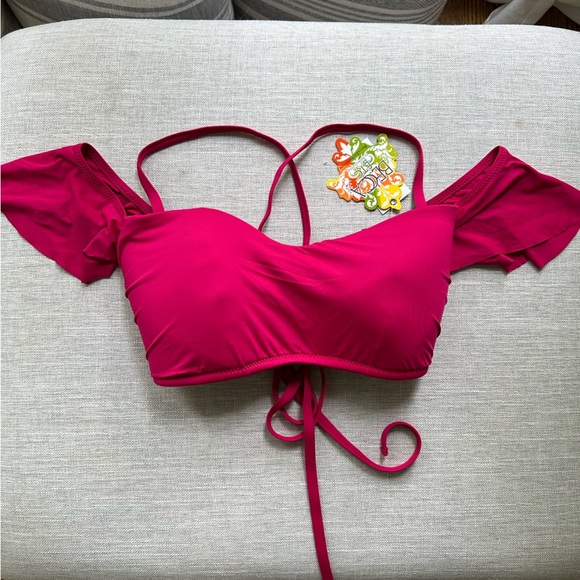 Becca ETC Swim Color Splash Top + Bottom (size 0X) NWT - Picture 4 of 8
